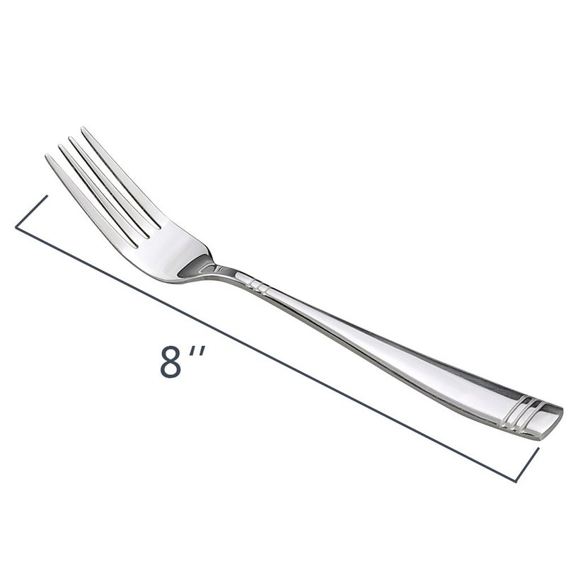 Obstnny Stainless Steel Dinner Fork, 8-Inch, Set of 12 - Image 2